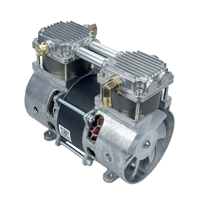 47L/MIN portable oilless air compressor for 3L oxygen generator